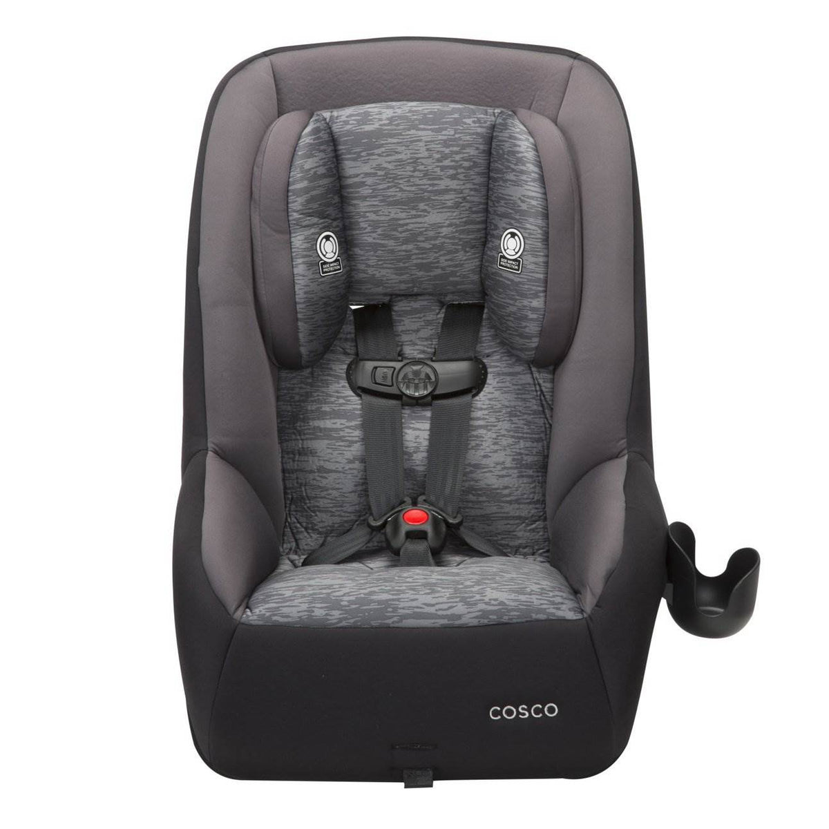 Cosco Mighty Fit 65 DX 65 lbs. Max Convertible Car Seat, Heather Onyx | Used