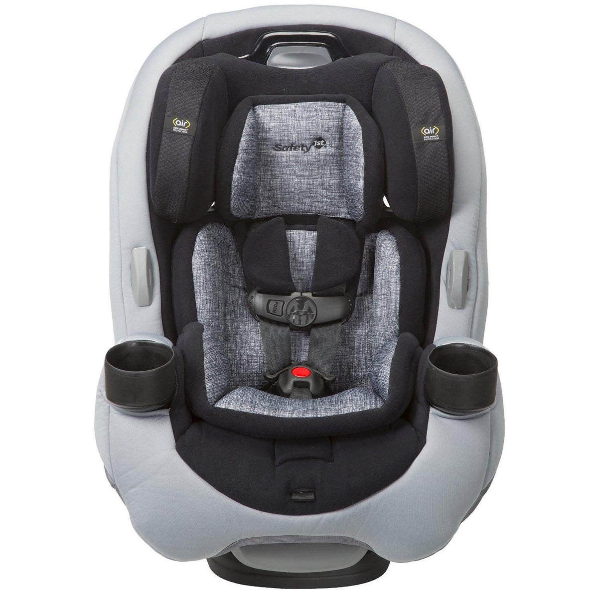 Safety 1st Grow and Go Ex Air 3 In 1 Baby Convertible Car Seat, Lithograph Gray - VMInnovations