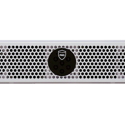 Wet Sounds Stealth 6 Ultra HD 200W White Marine ATV Soundbar + Remote (Open Box)
