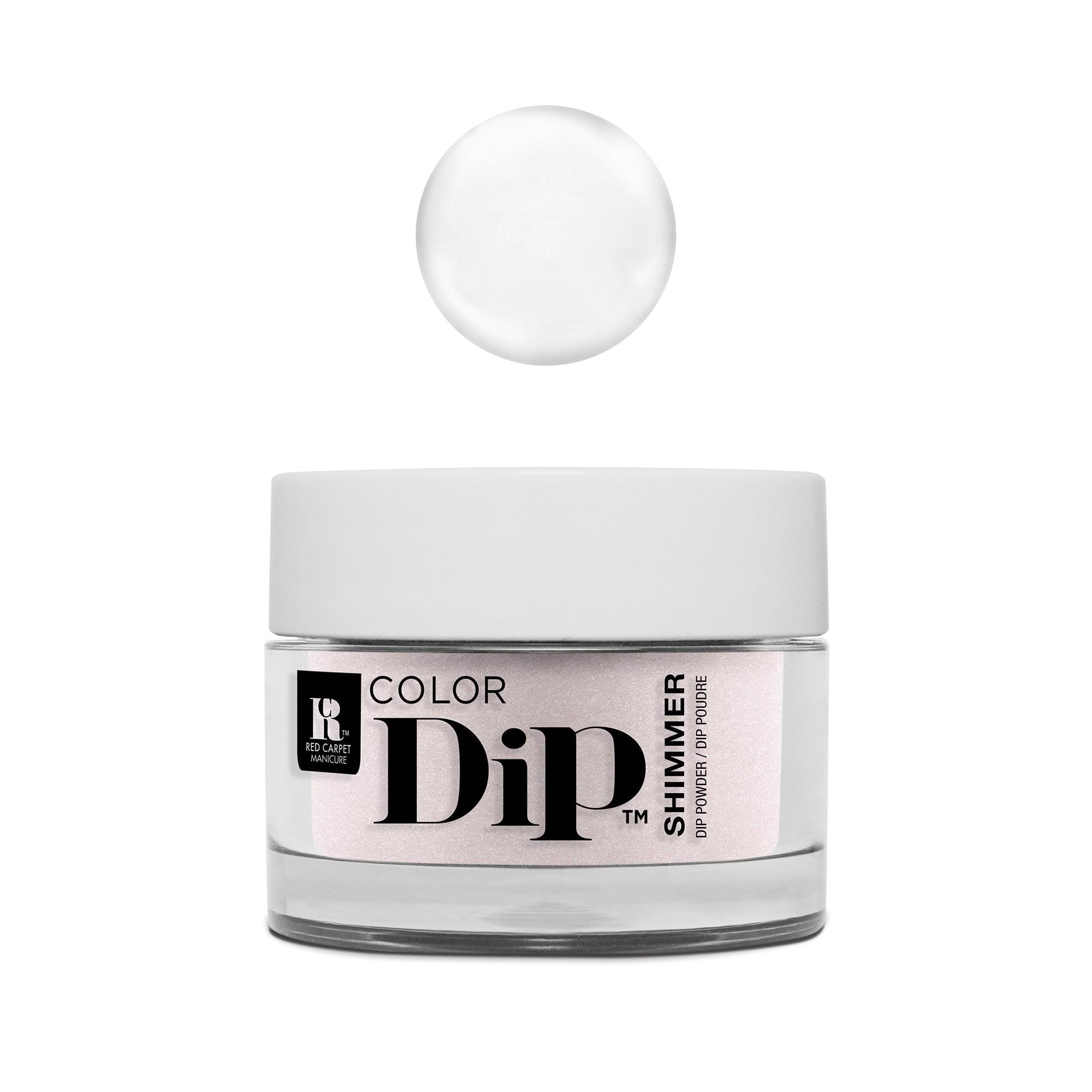 Red Carpet Manicure Color Dip Nail Dip Powder, Natural Sheer Clear Base 0.3 oz