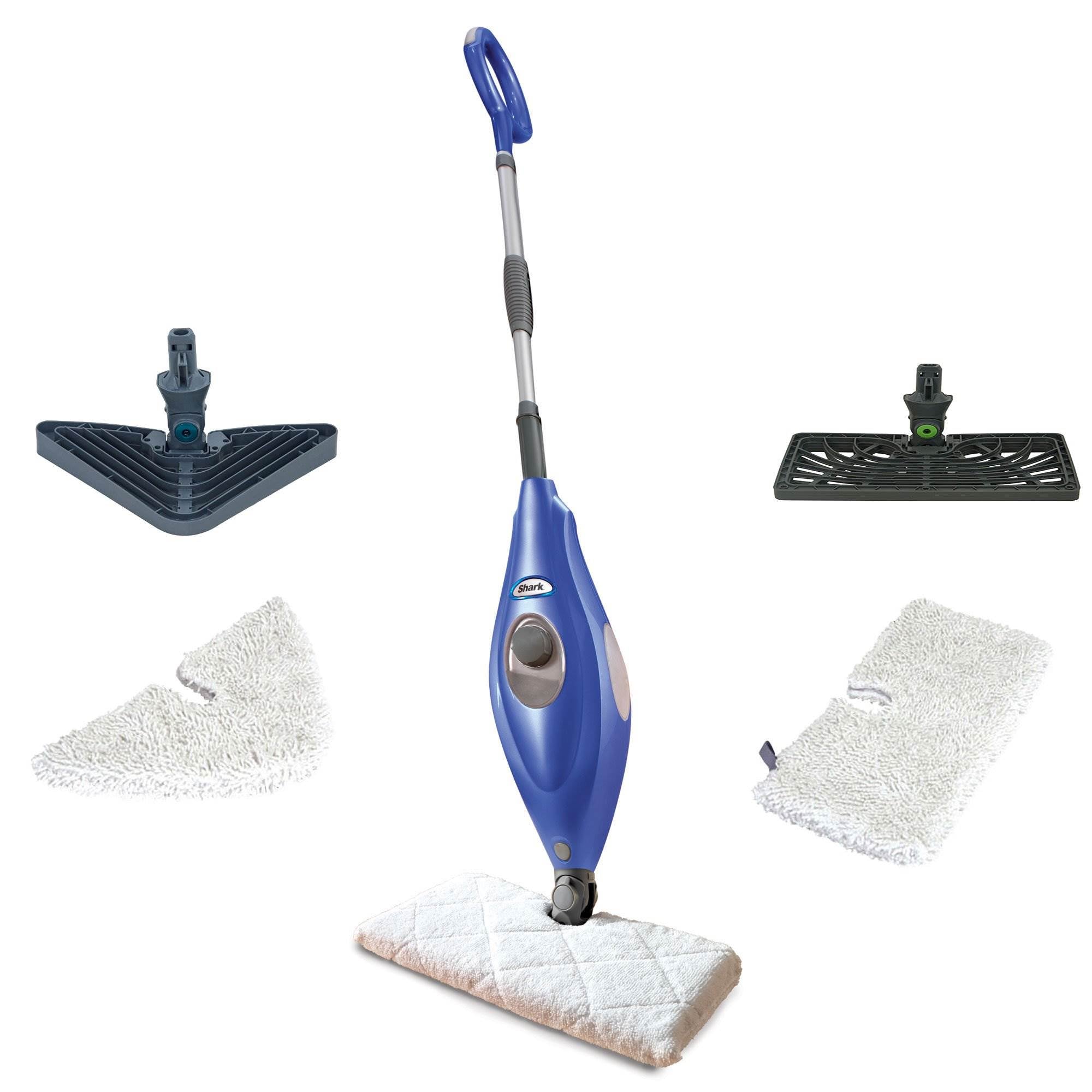 Shark Deluxe Steam Pocket Mop and Multi Surface Floor Cleaner, Blue | For Parts
