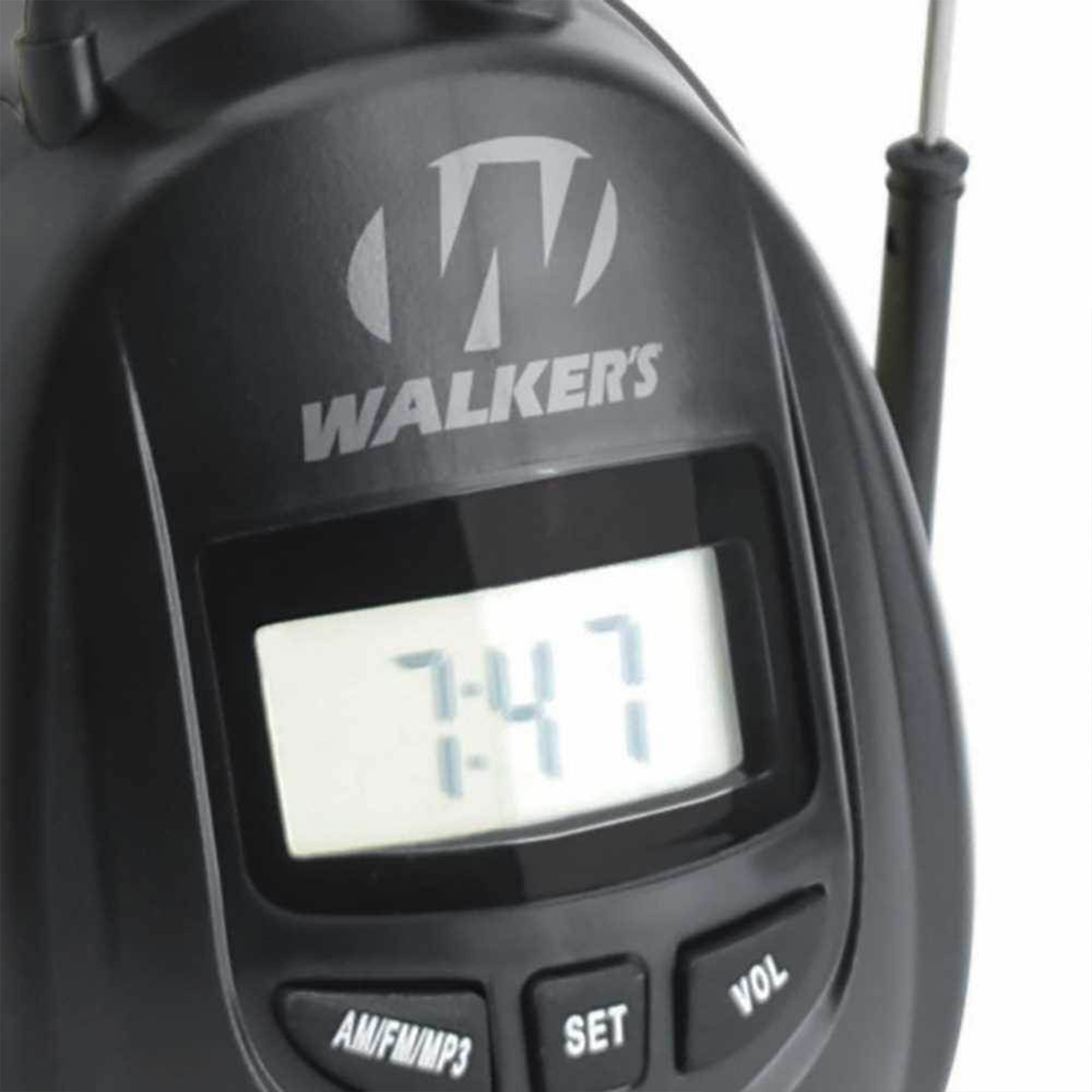 Walkers GWP-RDOM Hearing Protection Over Ear AM/FM Radio Earmuffs with Display - VMInnovations