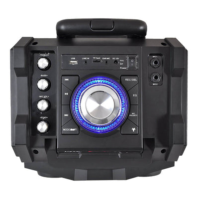 Pyle PA Loudspeaker Portable Bluetooth Karaoke System w/ Wireless Mic (Damaged)
