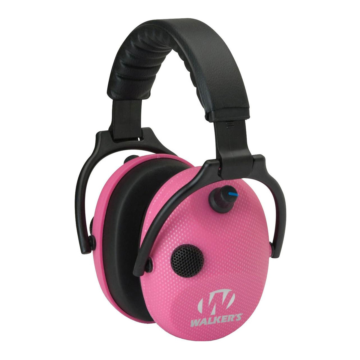 Walkers Alpha Muffs Hunting Shooting Hearing Enhancement Earmuffs Pink(Open Box)