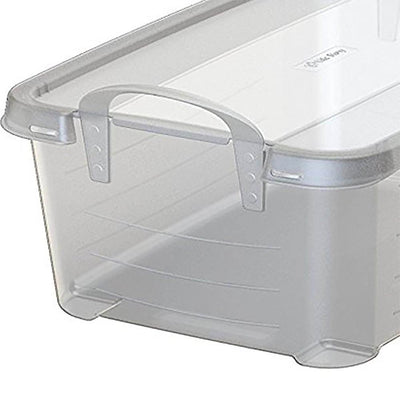 Life Story Clear Closet Organization Storage Box Container, 14 Quart (6 Pack)