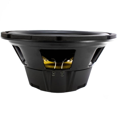 Crunch 600W 12" PZX Series Dual 4 Ohm 88 dB Voice Coil Car Subwoofer | PZX12D4
