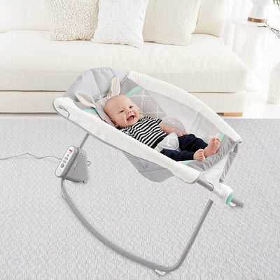 Fisher Price Safari Dreams Deluxe Singing Auto Rock n Play Sleeper (Open Box)