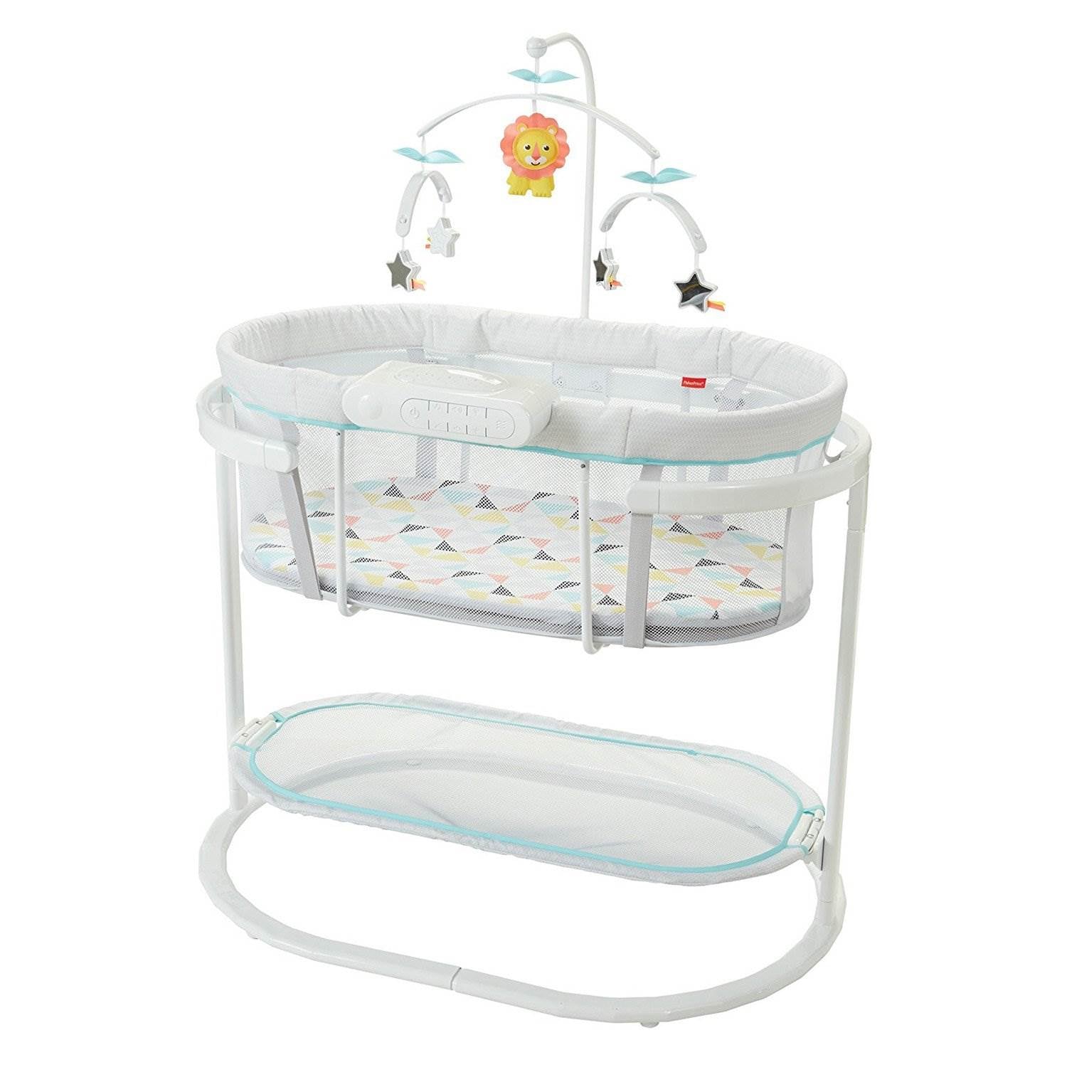 Fisher Price Soothing Motions Bassinet with Music, Sound & Vibration - Open Box