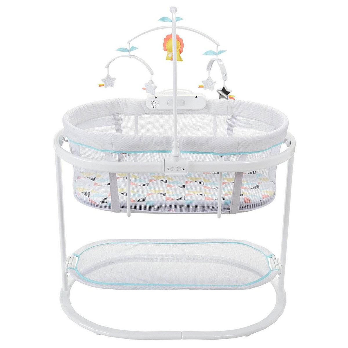 Fisher Price Soothing Motions Bassinet with Music, Sound & Vibration - Open Box