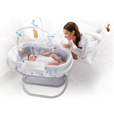 Fisher Price Soothing Motions Bassinet with Music, Sound & Vibration - Open Box