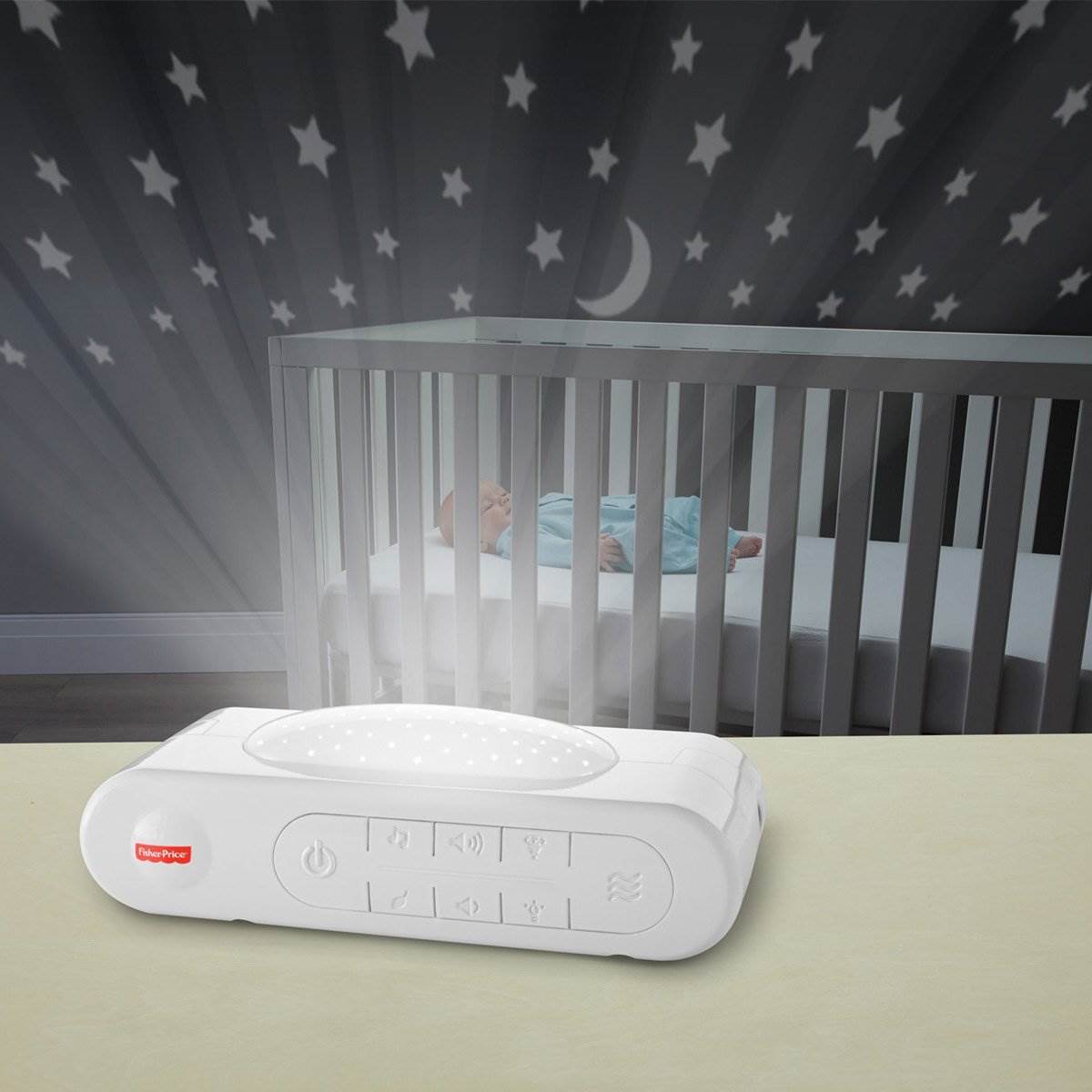 Fisher Price Soothing Motions Bassinet with Music, Sound & Vibration - Open Box
