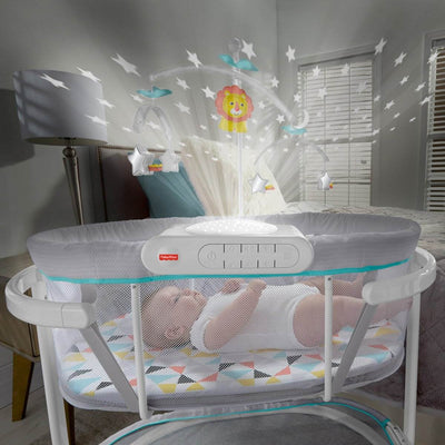 Fisher Price Soothing Motions Bassinet with Music, Sound & Vibration - Open Box