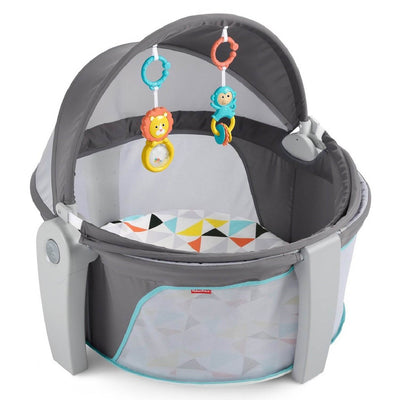 Fisher Price On-the-Go Folding Baby Travel Dome with Sun Canopy (Used) - VMInnovations