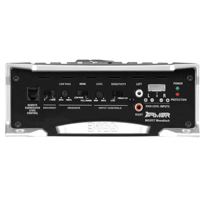 Boss Audio 12" 1400W Subwoofer, 1500W Amplifier w Amp Kit & QPower 12" Enclosure - VMInnovations