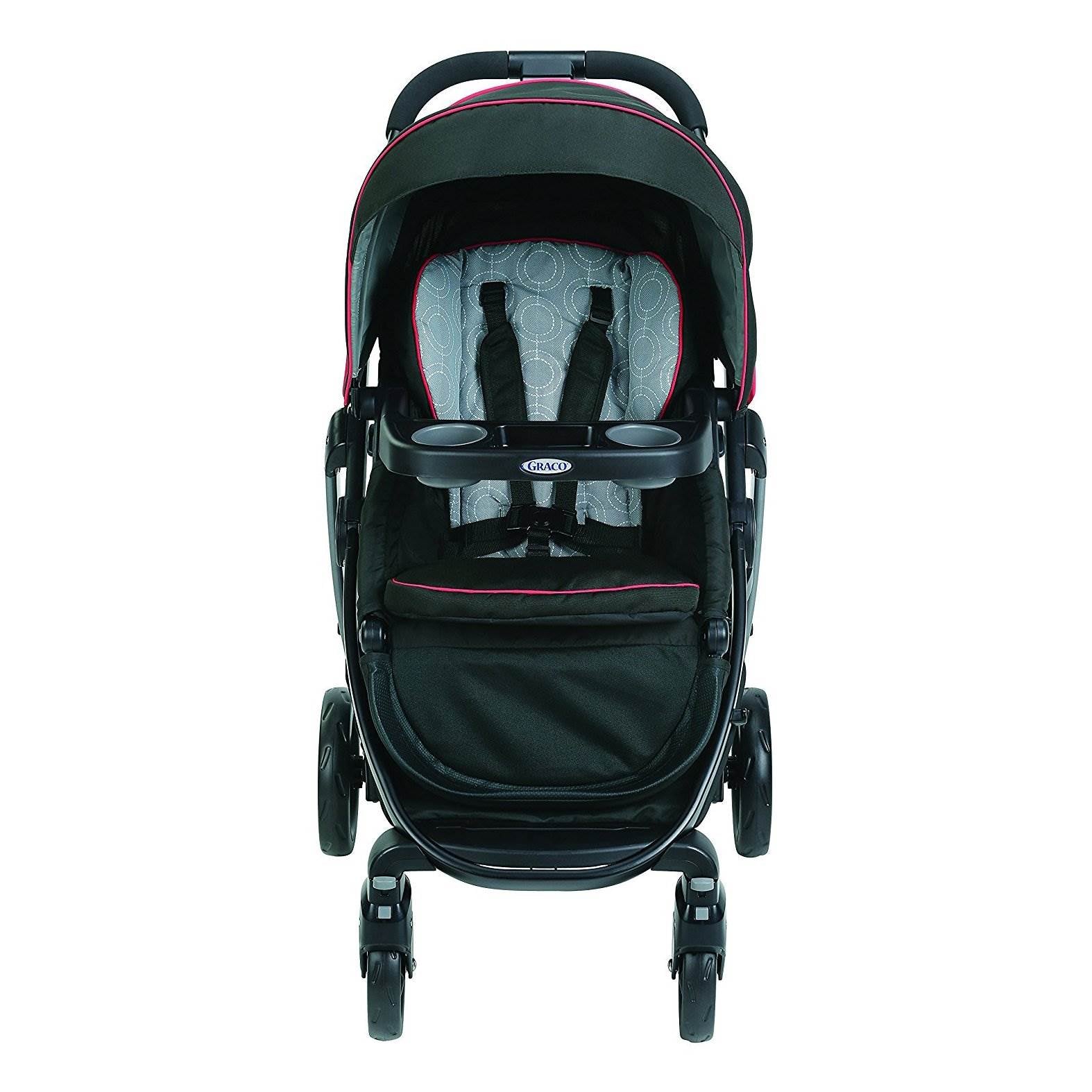 Graco Modes Click Connect Car Seat System Compatible Stroller, Solar (Open Box)