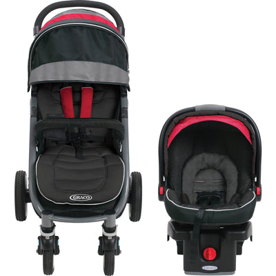 Graco Aire4 XT Click Connect Travel System, Marco (Incomplete)