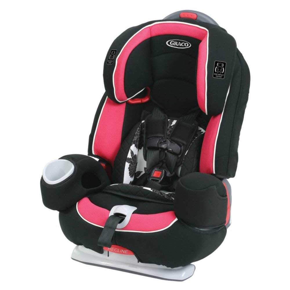 Graco Nautilus 80 Elite 3-in-1 Harness Booster Car Seat, Azalea Pink (Open Box)