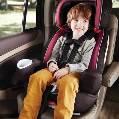 Graco Nautilus 80 Elite 3-in-1 Harness Booster Car Seat, Azalea Pink (Open Box)