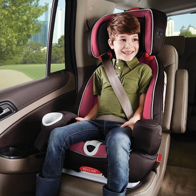 Graco Nautilus 80 Elite 3-in-1 Harness Booster Car Seat, Azalea Pink (Open Box)