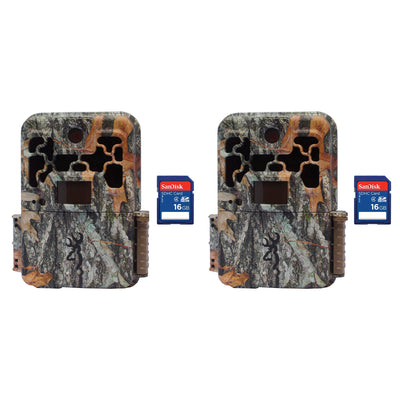Browning Trail Cameras Spec Ops FHD Extreme 20MP Game Camera, 2 Pack & SD Cards