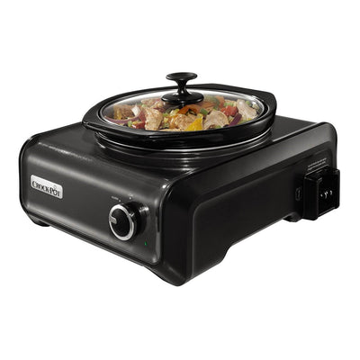 Crock-Pot Hook Up 2-Quart Connectable Entertaining Slow Cooker (Missing Lid) - VMInnovations