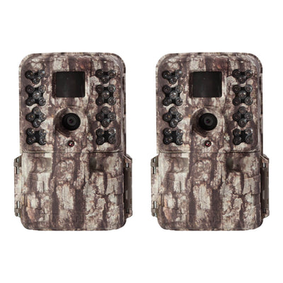 Moultrie M-40 16MP 80' FHD Video Infrared Game Trail Camera, 2 Pack | MCG-13181