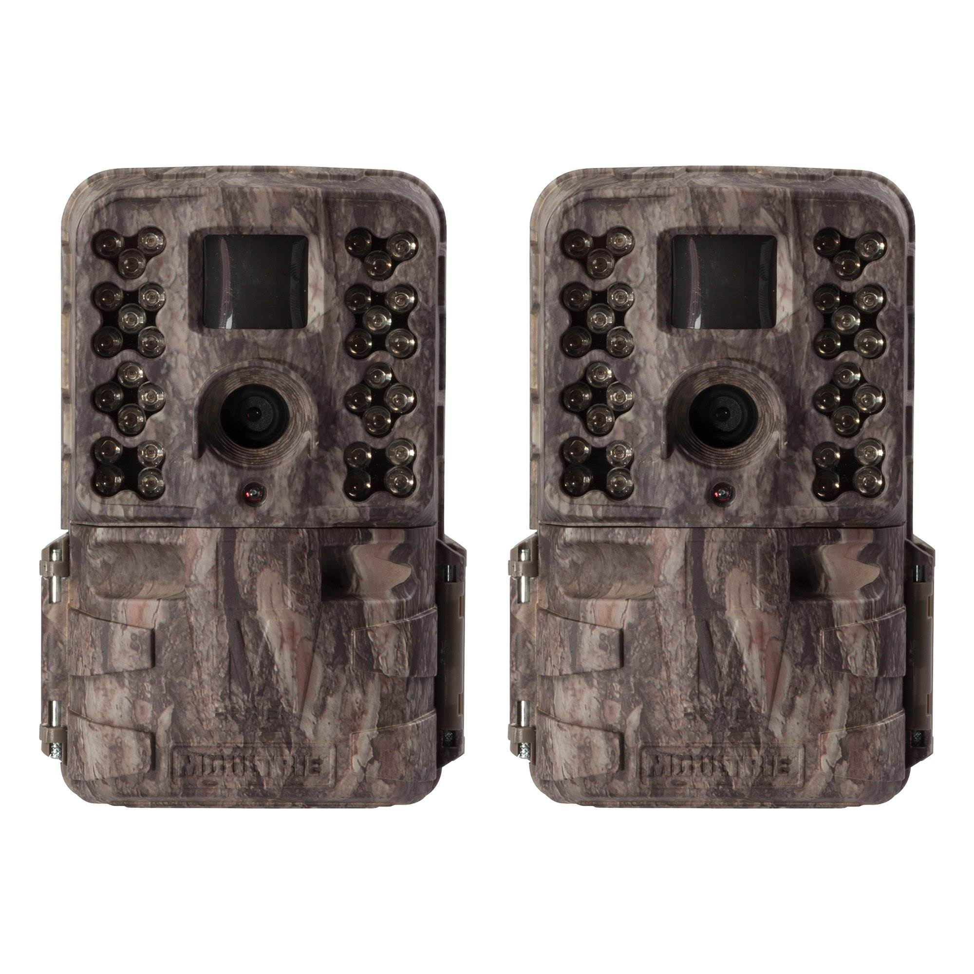 Moultrie M-40i 16MP 80' FHD Video No Glow Game Trail Camera, 2 Pack | MCG-13182