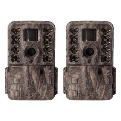 Moultrie M-40i 16MP 80' FHD Video No Glow Game Trail Camera, 2 Pack | MCG-13182