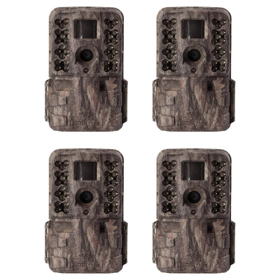 Moultrie M-40i 16MP 80' FHD Video No Glow Game Trail Camera, 4 Pack | MCG-13182