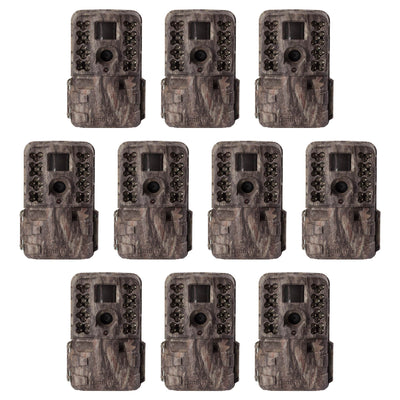 Moultrie M-40i 16MP 80' FHD Video No Glow Game Trail Camera, 10 Pack | MCG-13182