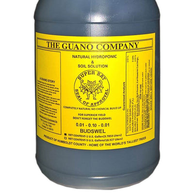 Hydrofarm GUBS128 Super Bat Budswel Organic Hydroponic Soil Nutrient, 1 Gallon