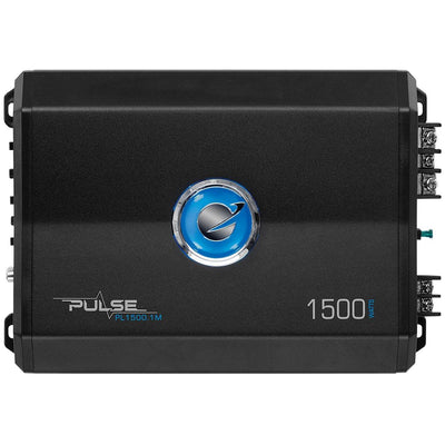 Planet Audio Pulse 1500W Monoblock Class AB MOSFET Amplifier w/ Remote(Open Box)