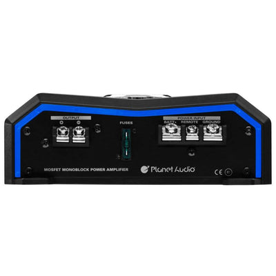 Planet Audio Pulse 1500W Monoblock Class AB MOSFET Amplifier w/ Remote(Open Box)