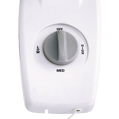 Air King 12" Blade 3-Speed 1/50 HP Motor Oscillating Wall-Mount Fan (8 Pack)