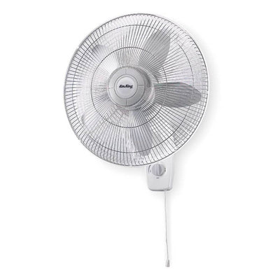 Air King 18" Blade 3-Speed 1/20 HP Quiet Oscillating Wall-Mount Fan (2 Pack)