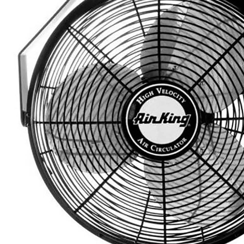 Air King 18" 1/16 HP 3-Speed Non-Oscillating Enclosed Ceiling Mount Fan (2 Pack)