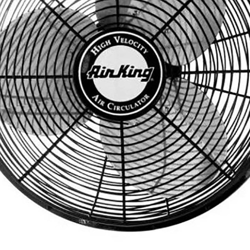 Air King 18" 1/16 HP 3-Speed Non-Oscillating Enclosed Ceiling Mount Fan (2 Pack)