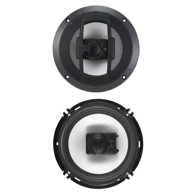 Boss 508UAB In-Dash Bluetooth CD Player Receiver with R63 6.5" 300W Speakers