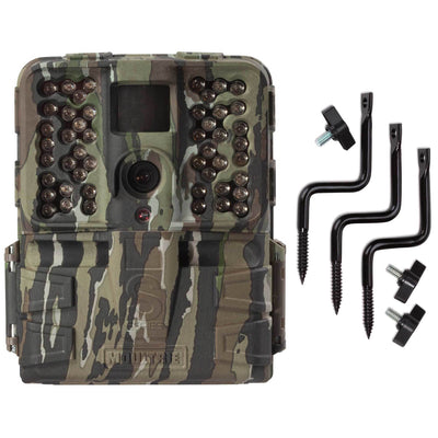 Moultrie S50i 20MP 80' FHD Video No Glow Infrared Game Trail Camera + Tree Mount