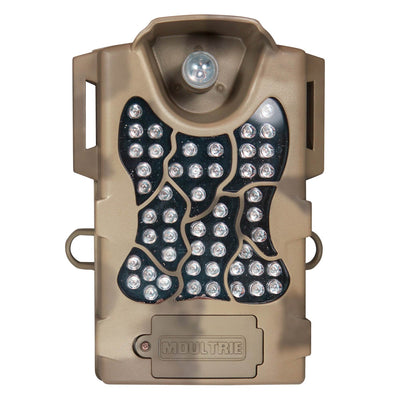 Moultrie A-30i 12MP 60' HD Video No Glow IR Game Trail Camera + Flash Extender