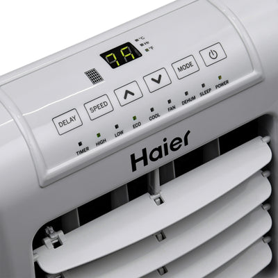 Haier Portable 8,000 BTU AC Air Conditioner Unit, White | HPP08XCR (Damaged)