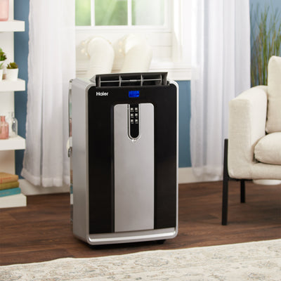 Haier 13,500 BTU 115V 3 Speed Dual Hose Portable Air Conditioner (Damaged)