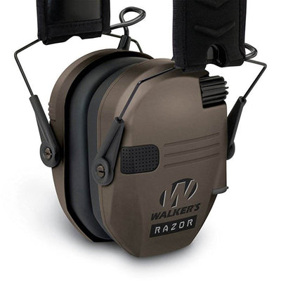 Walker's Razor Slim Shooter Electronic Hearing Protection Earmuff, 2 Pack - VMInnovations