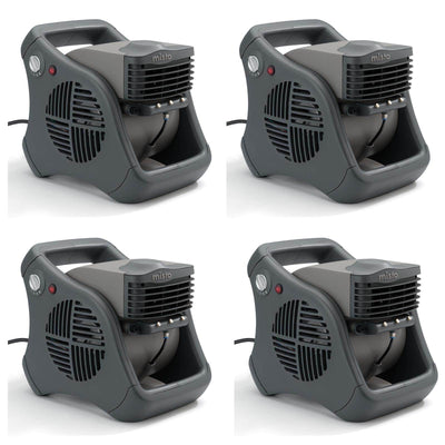Lasko Misto Outdoor Patio Mister Portable Cooling Water Misting Fan (4 Pack)