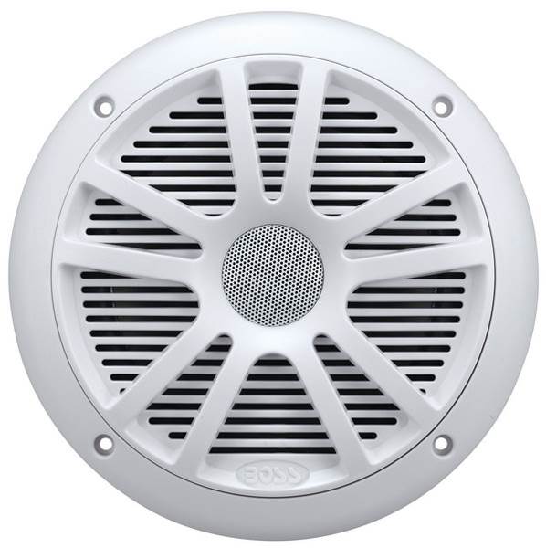 2) New Boss Audio MR6W 6.5" 180W Dual Cone Marine/Boat Speakers Stereo- White - VMInnovations