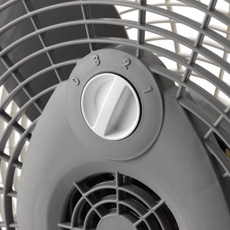 Lasko 20" 3-Speed Cooling Air Circulator Floor & Wall Mount Fan, Gray (2 Pack)