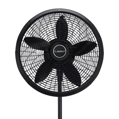 Lasko 18" Elegance & Performance 3 Speed Oscillating Stand Pedestal Fan (2 Pack)