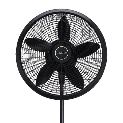 Lasko 18" Elegance & Performance 3 Speed Oscillating Stand Pedestal Fan (4 Pack)