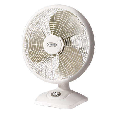 Lasko 16 Inch Performance Portable Oscillating Floor Table Fan, White (4 Pack)