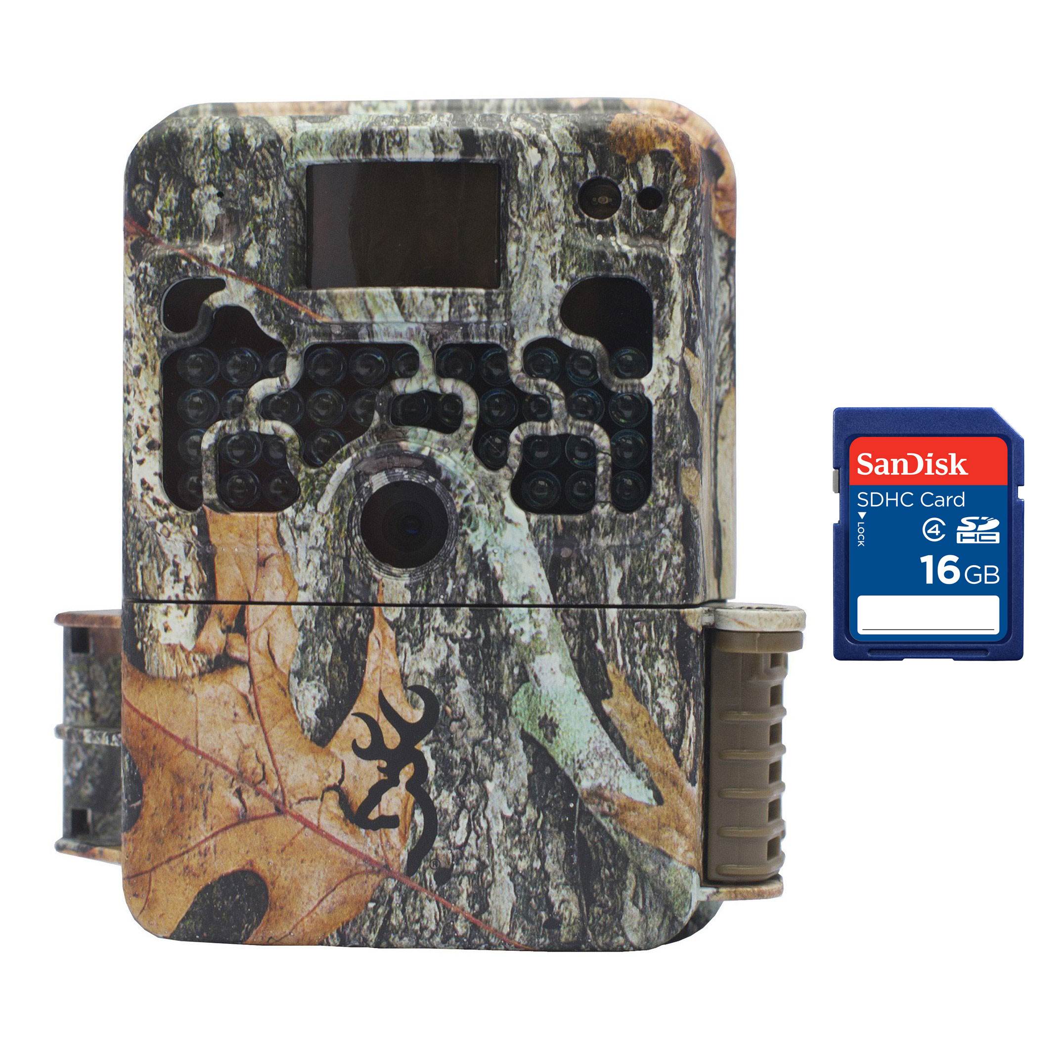 Browning Trail Cameras Strike Force Elite HD Video 10MP Game Camera + SD Card
